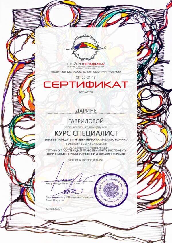 Неврографика, специалист, Дарина Гаврилова, jivnali.net
